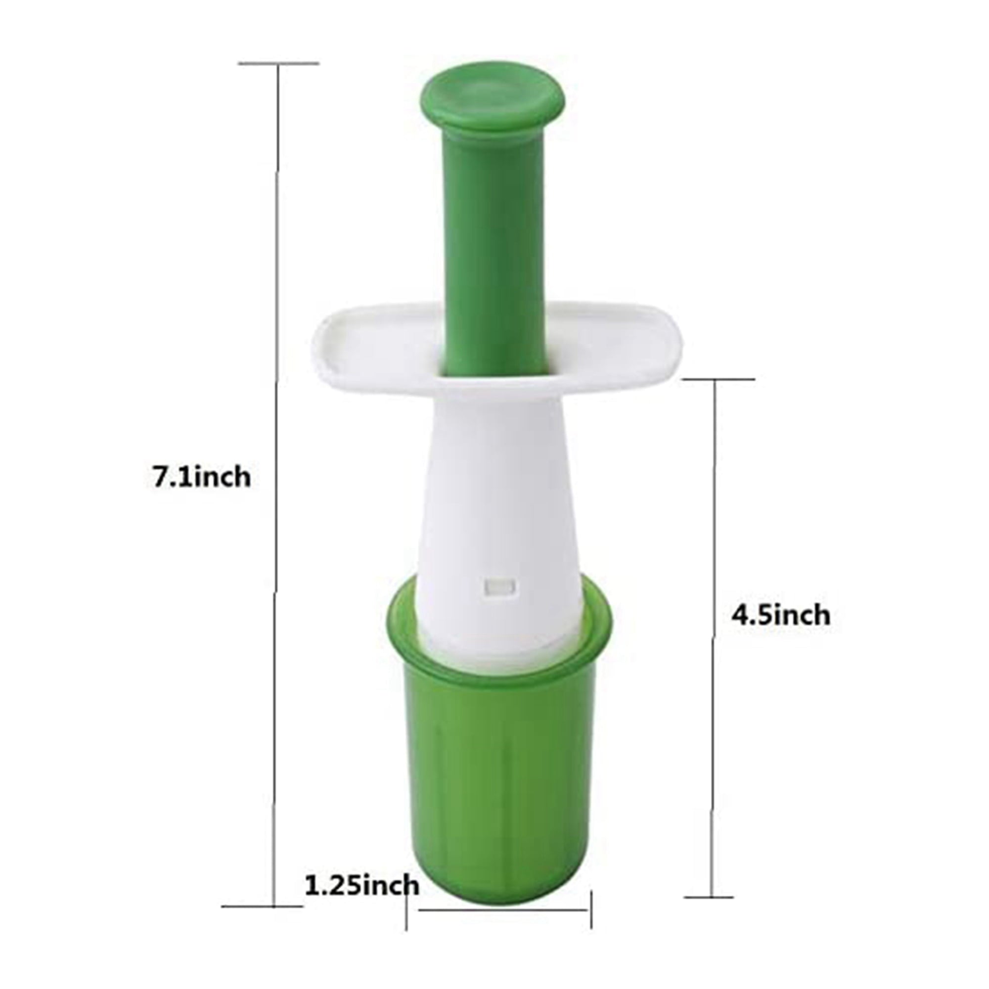 Grape Slicer Syringe Shape Stainless Steel Blade Cherry Cutter Kitchen Gadget for Fruit Vegetables