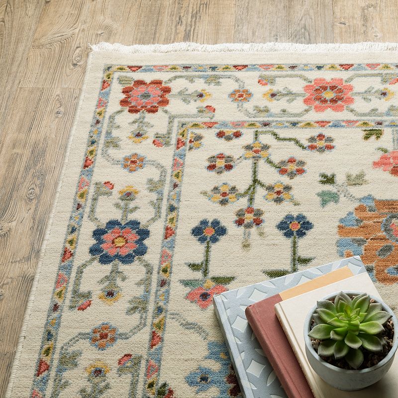 StyleHaven Lawson Traditional Floral Indoor Area Rug