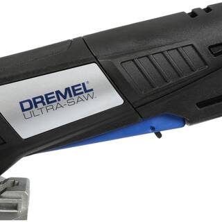 Dremel Ultra-Saw 7.5 Amp Corded 4.5 in. Tool Kit with 2 Accessories and 1 Attachment for Use with Metal and Wood US40-02