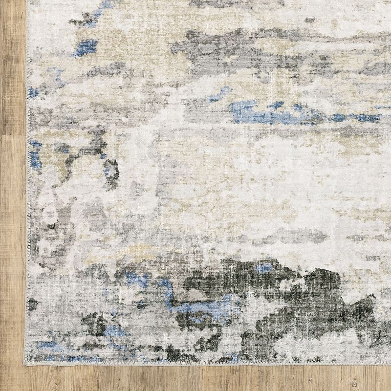 StyleHaven Marissa Washable Distressed Area Rug