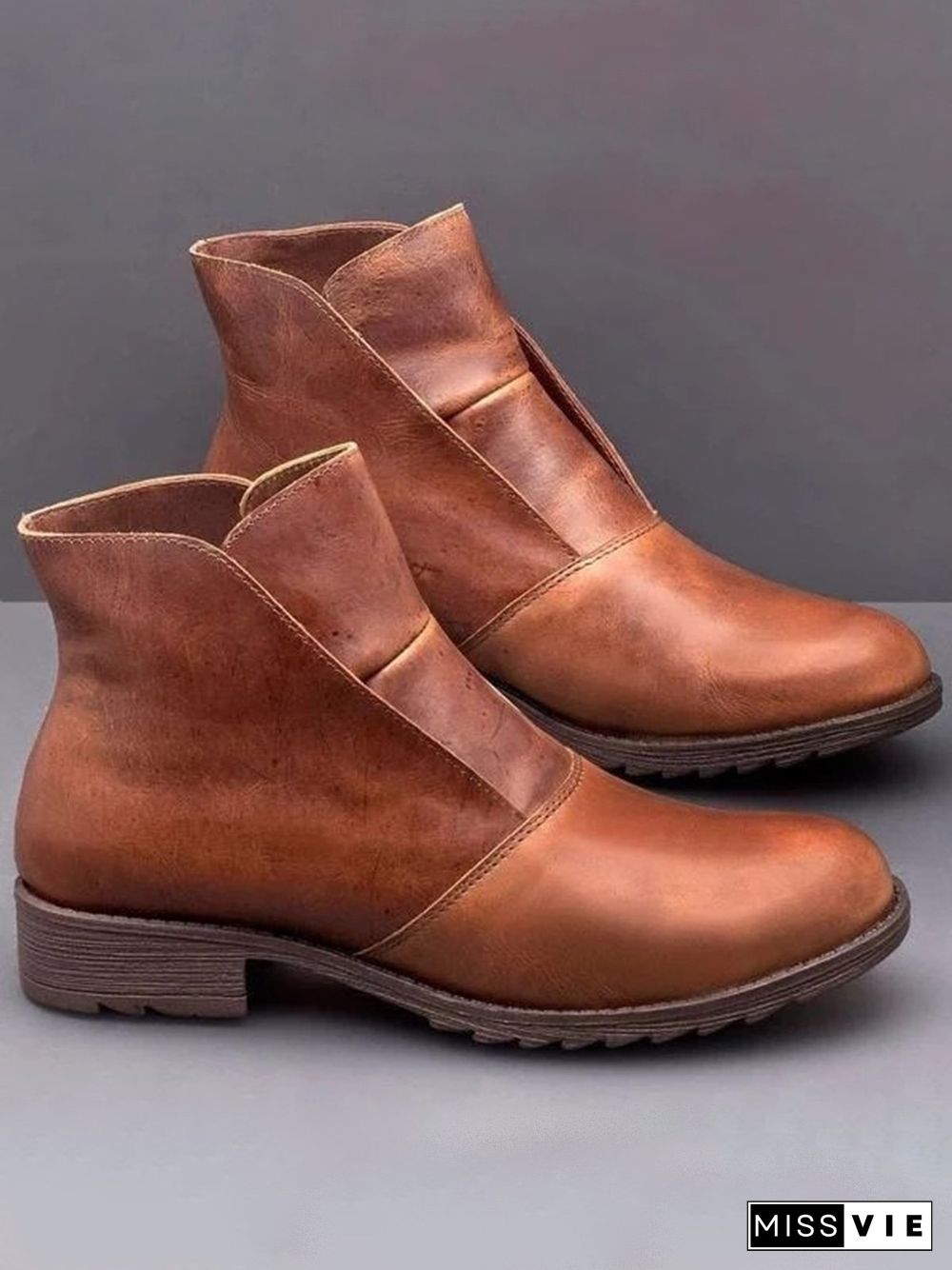 Leather Spring/fall Boots