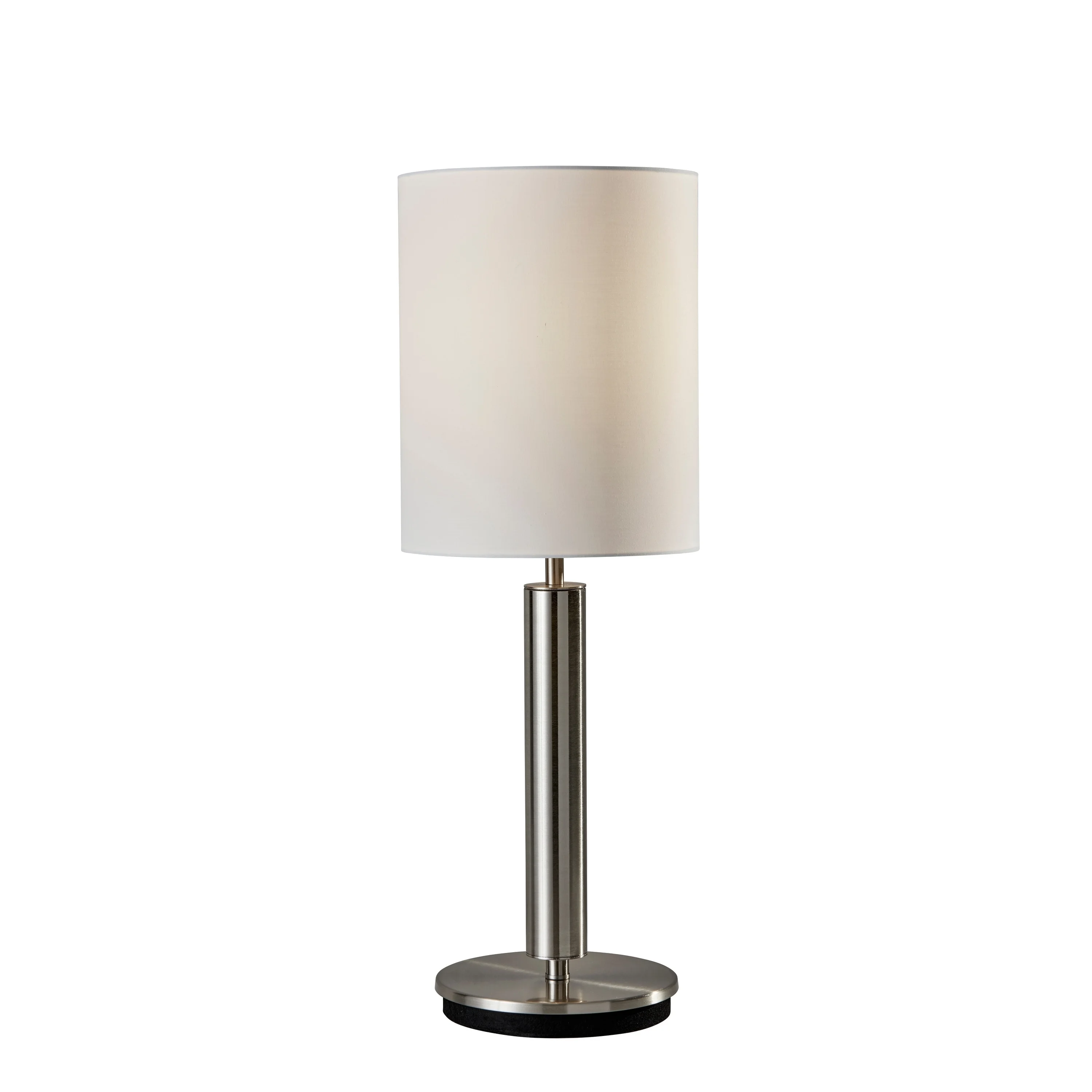 Strick and Bolton Daniela Satin Steel Table Lamp