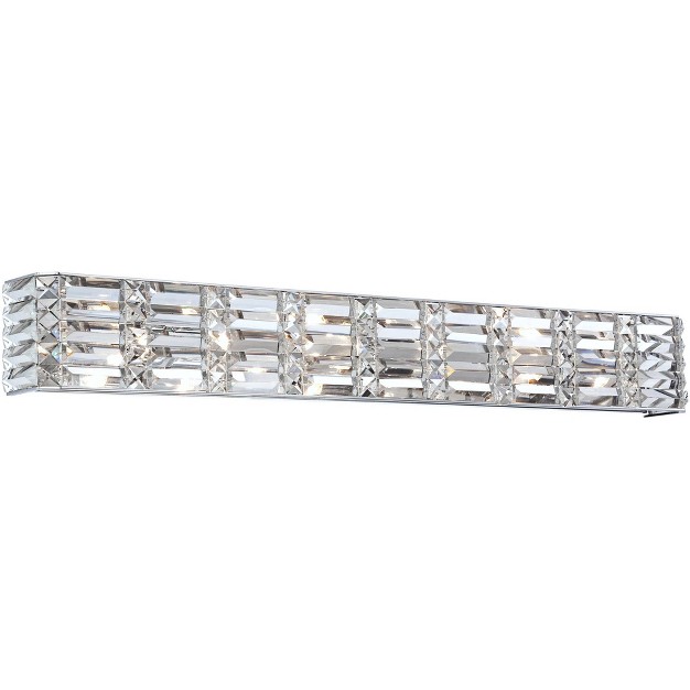 Light Bar Fixture Clear Crystal For Bedroom Bathroom Vanity Reading Living Room