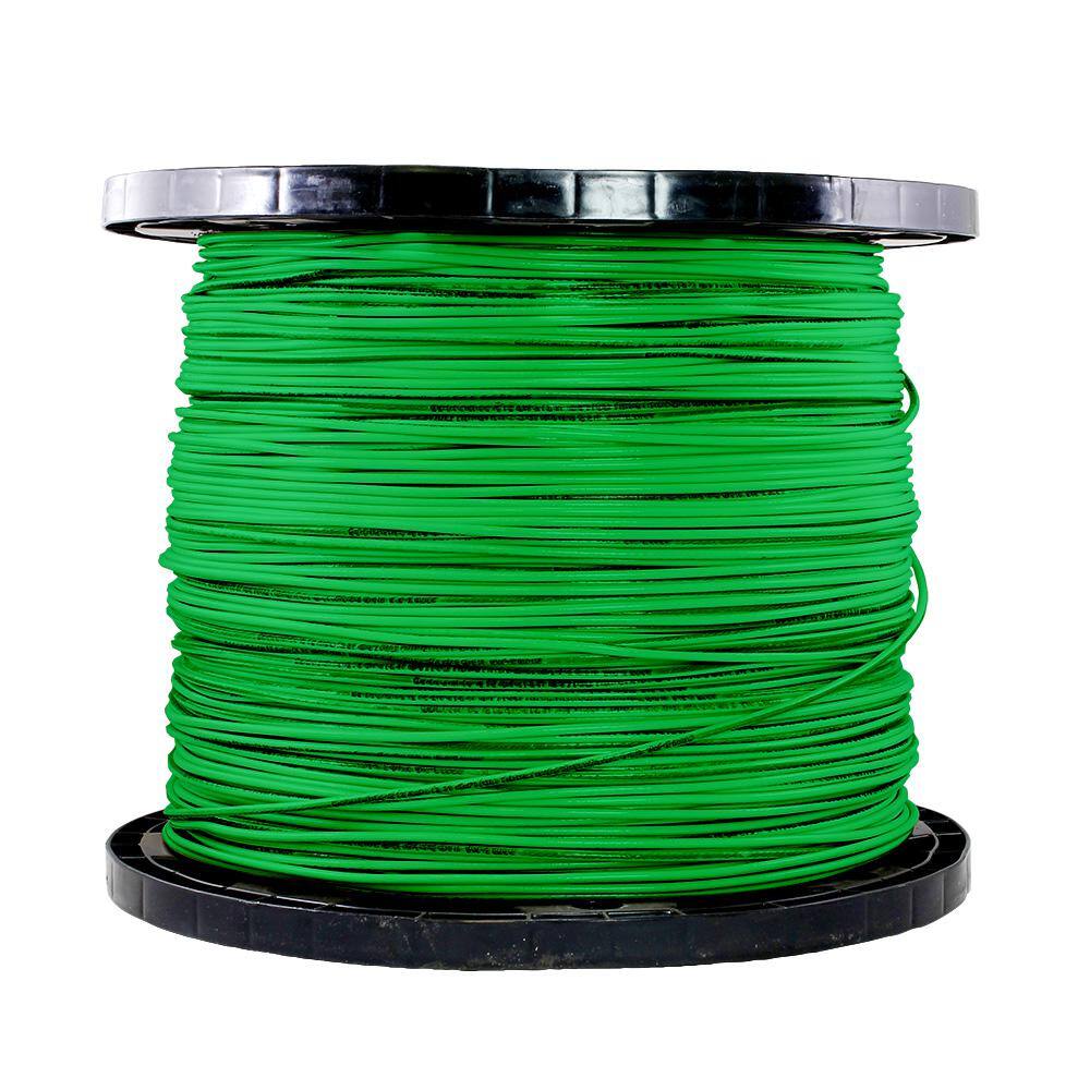 Cerrowire 2500 ft. 12 Gauge Green Stranded Copper THHN Wire 112-3605M