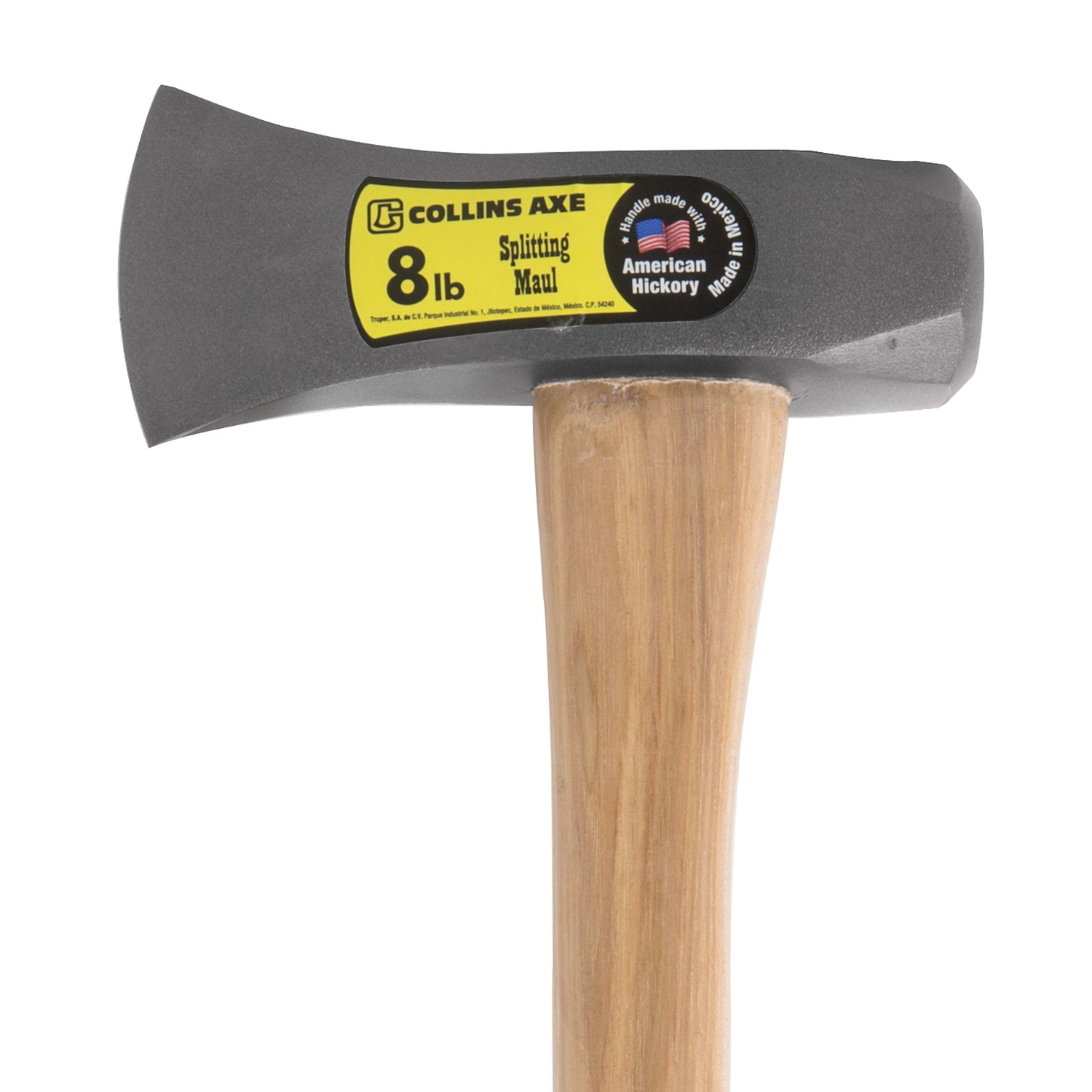 Collins 8 lb Single Bit Splitting Maul 36 in. Wood Handle