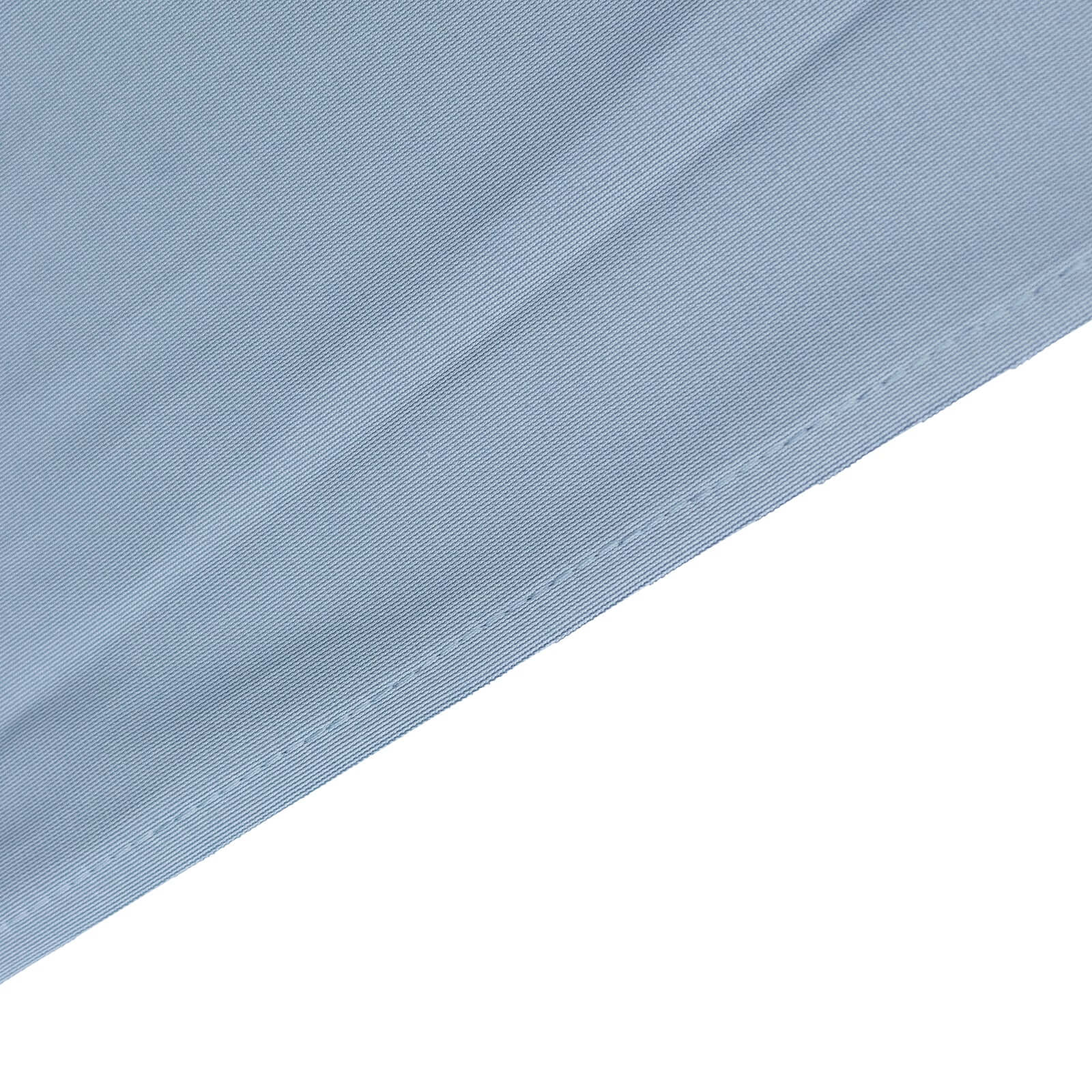 Dusty Blue Premium Scuba Round Tablecloth, Wrinkle Free Polyester Seamless Tablecloth 120