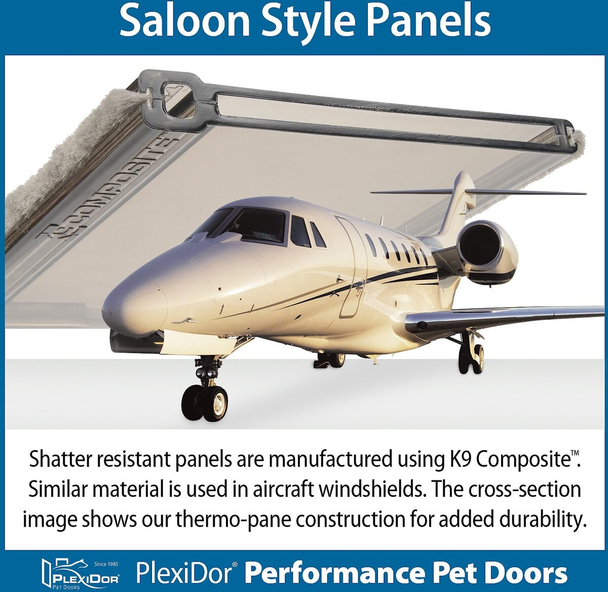 PlexiDor Performance Pet Doors Dog Door Installation， Medium