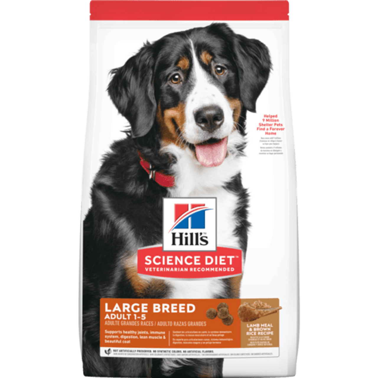 Hill's Science Diet Adult 1-5 Large Breed Lamb Meal and Brown Rice Dog Food