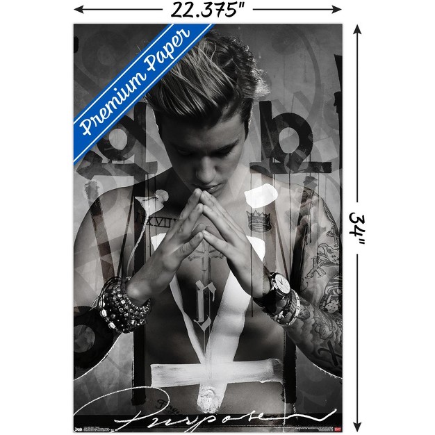 Trends International Justin Bieber Purpose Unframed Wall Poster Prints