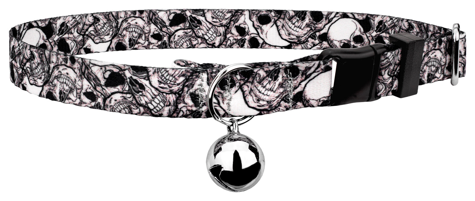 Country Brook Petz® Phantom Skulls Cat Collar