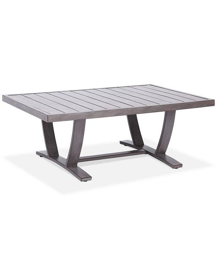 Agio Tara Aluminum Outdoor Rectangle Coffee Table