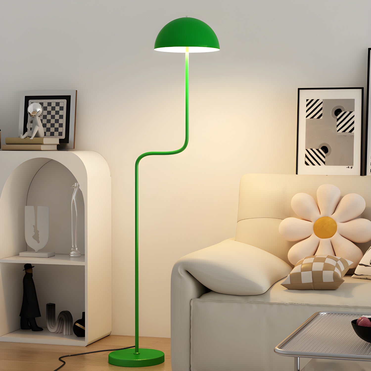 Verdant Arc Floor Lamp