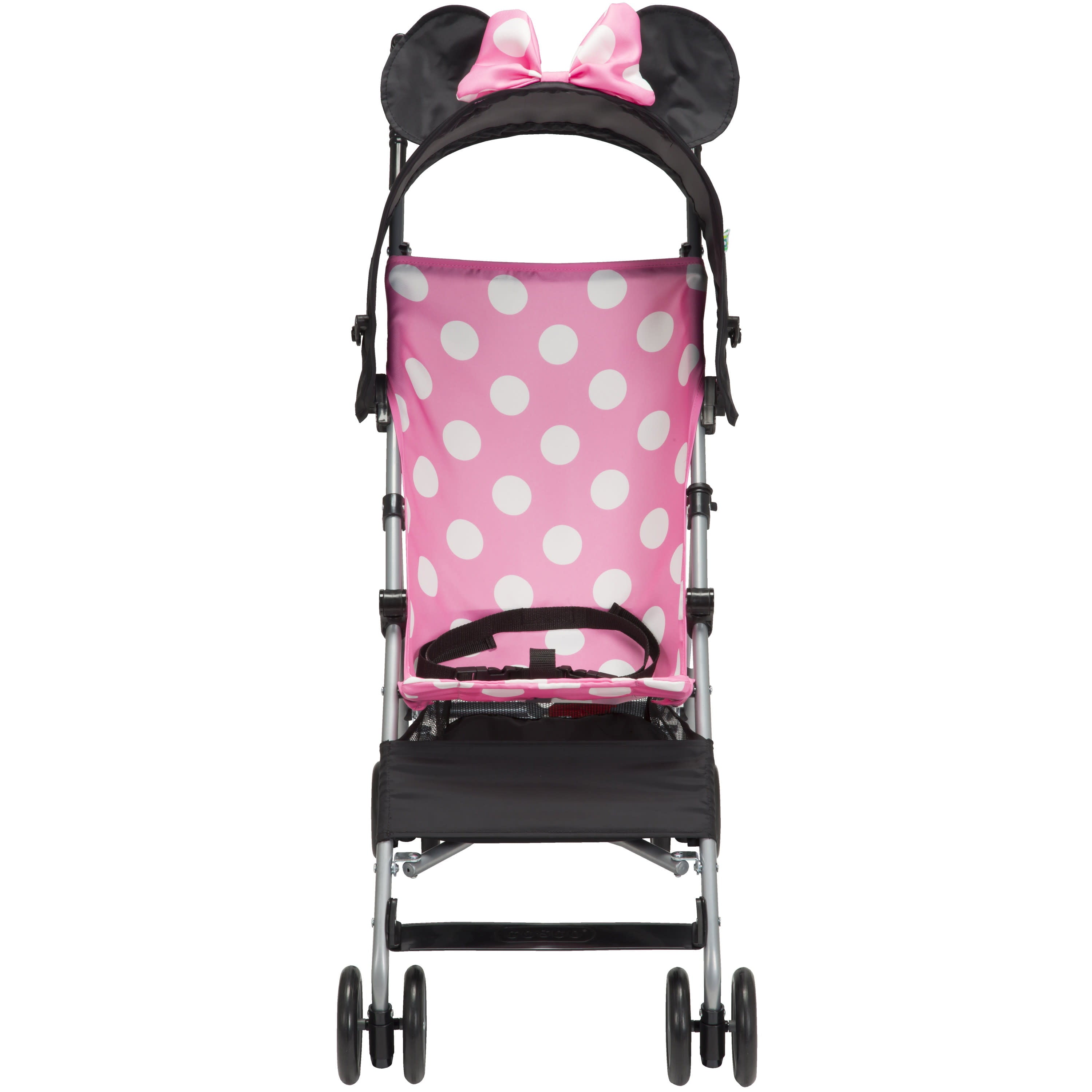 Disney Baby Character Umbrella Stroller with Basket, Pink Minnie 3D