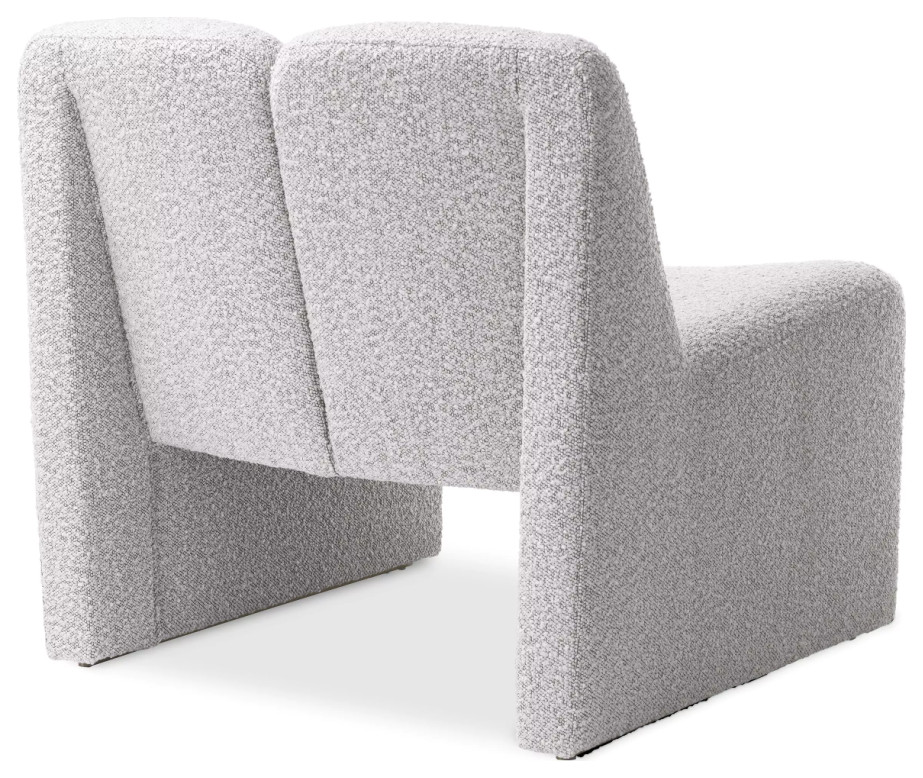 Contemporary Boucle Accent Chair  Eichholtz Macintosh   Contemporary   Armchairs And Accent Chairs   by Oroa   Distinctive Furniture  Houzz