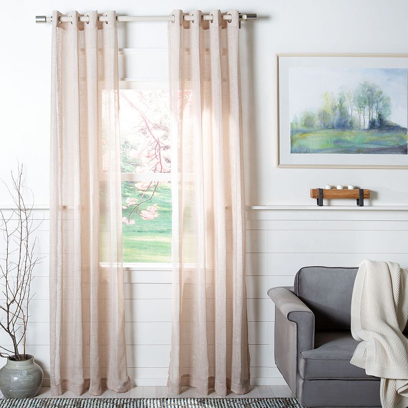 Safavieh Walt 1-Panel Window Curtain