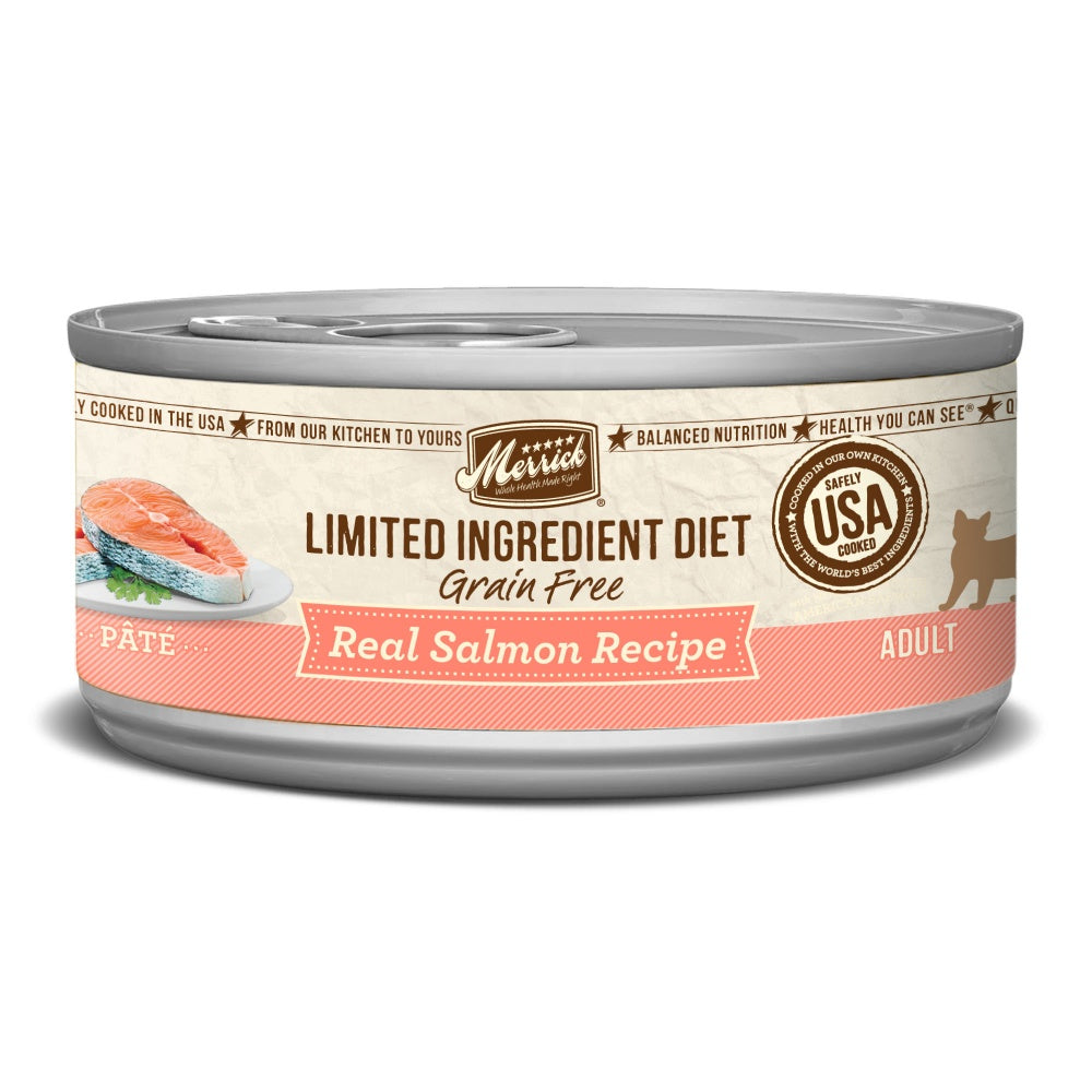 Merrick Limited Ingredient Diet Grain Free Real Salmon Pate Canned Cat