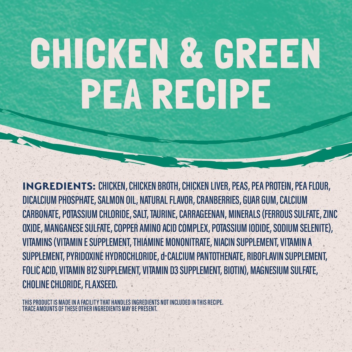 Natural Balance Limited Ingredient Chicken and Green Pea Recipe Wet Cat Food