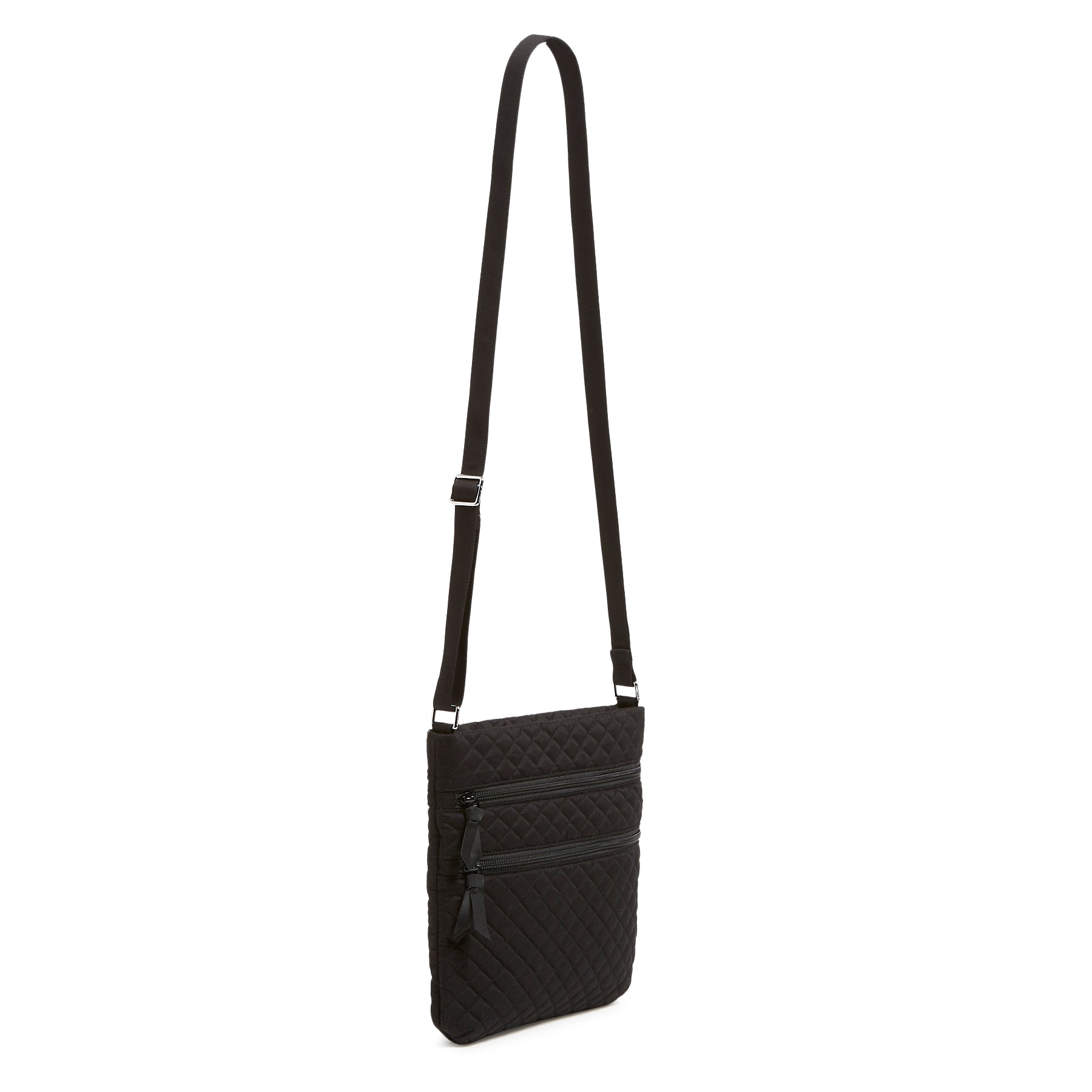 Triple Zip Hipster Crossbody Bag