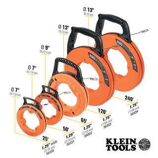 Klein Tools 240 ft. Steel Fish Tape 56334