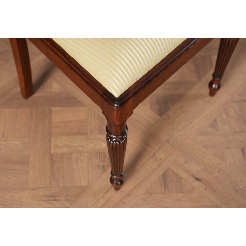 Mahogany Inlaid Side Chair   Traditional   Dining Chairs   by Niagara Furniture  Houzz