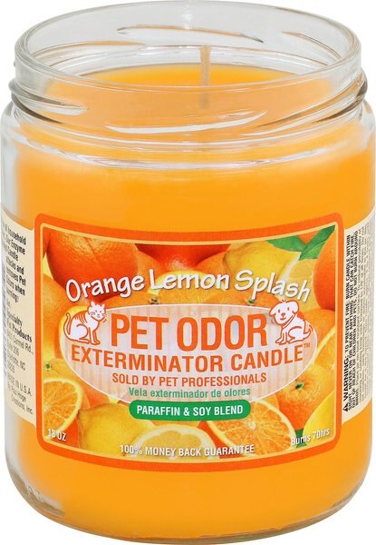 Pet Odor Exterminator Orange Lemon Splash Deodorizing Candle