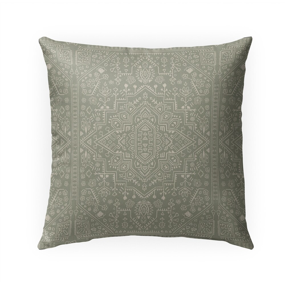 TEMBLANT SAGE IndoorOutdoor Pillow By Kavka Designs