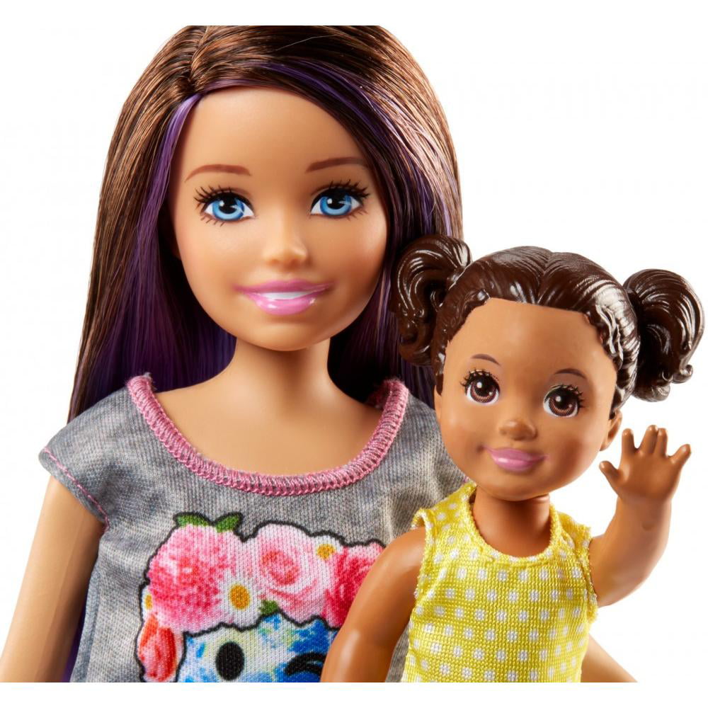 Barbie Skipper Babysitters Inc. Stroller Playset And Doll