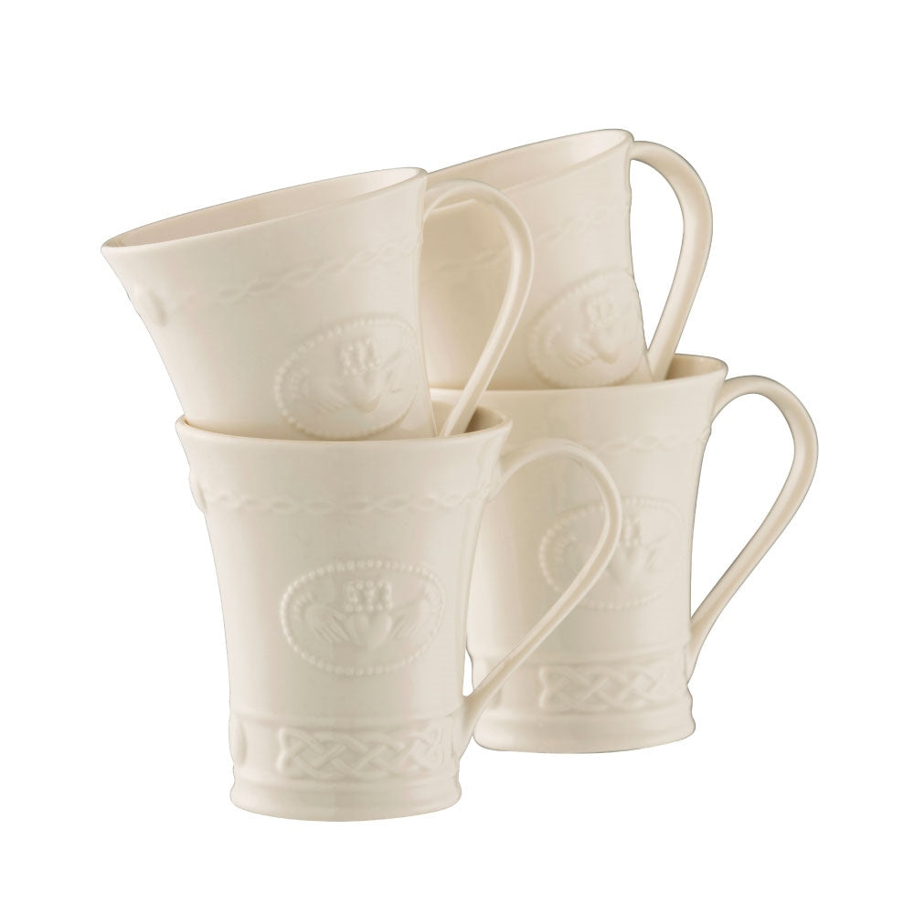 Belleek Classic Claddagh 12 Piece Set