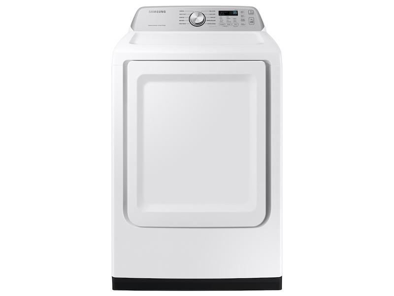 Samsung DVE47CG3500W 7.4 Cu. Ft. Smart Electric Dryer With Sensor Dry In White