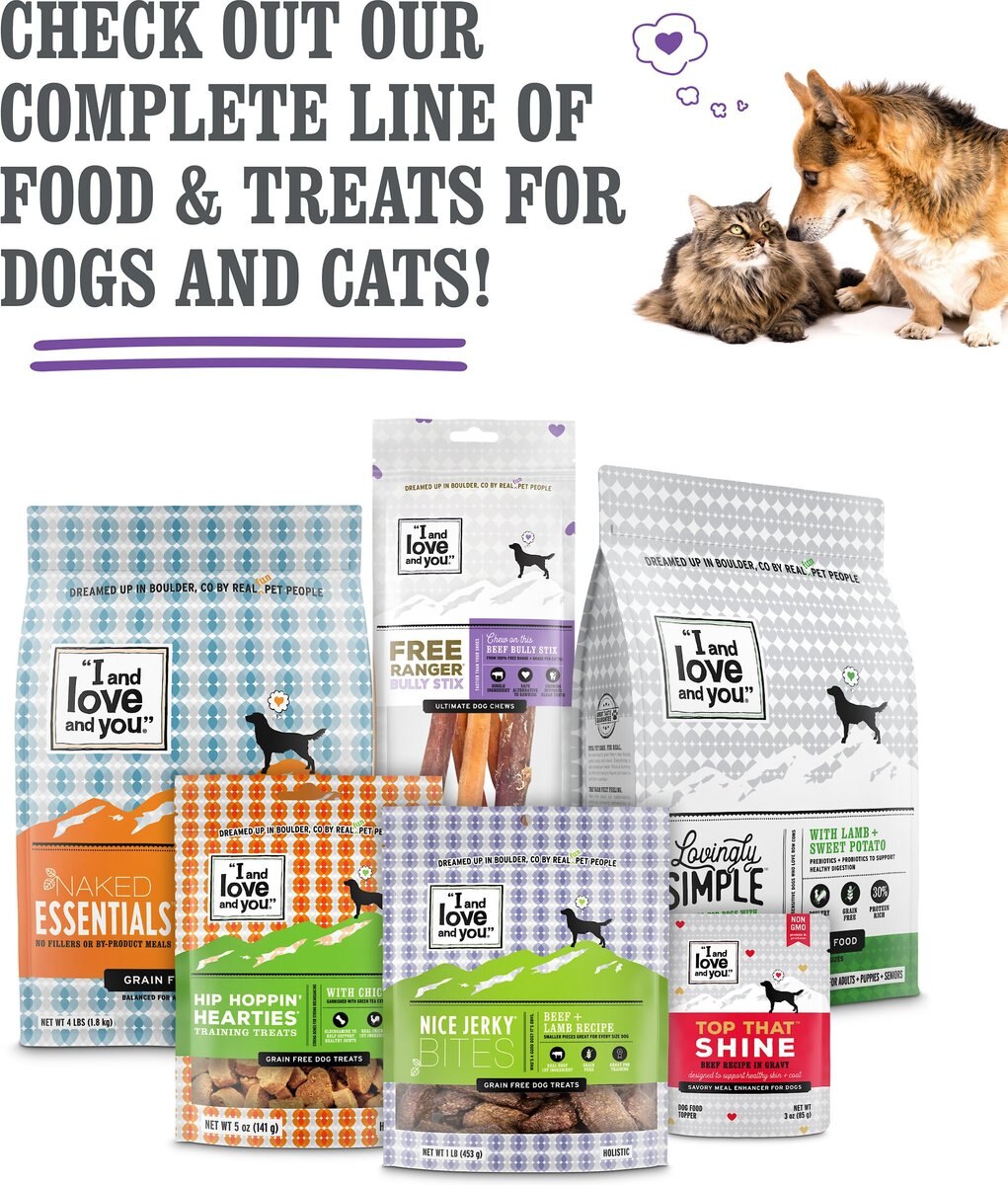 I and Love and You Nude Super Food Grain-Free Red Meat Medley Dry Dog Food