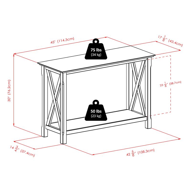 Winsome Xola Hall Table