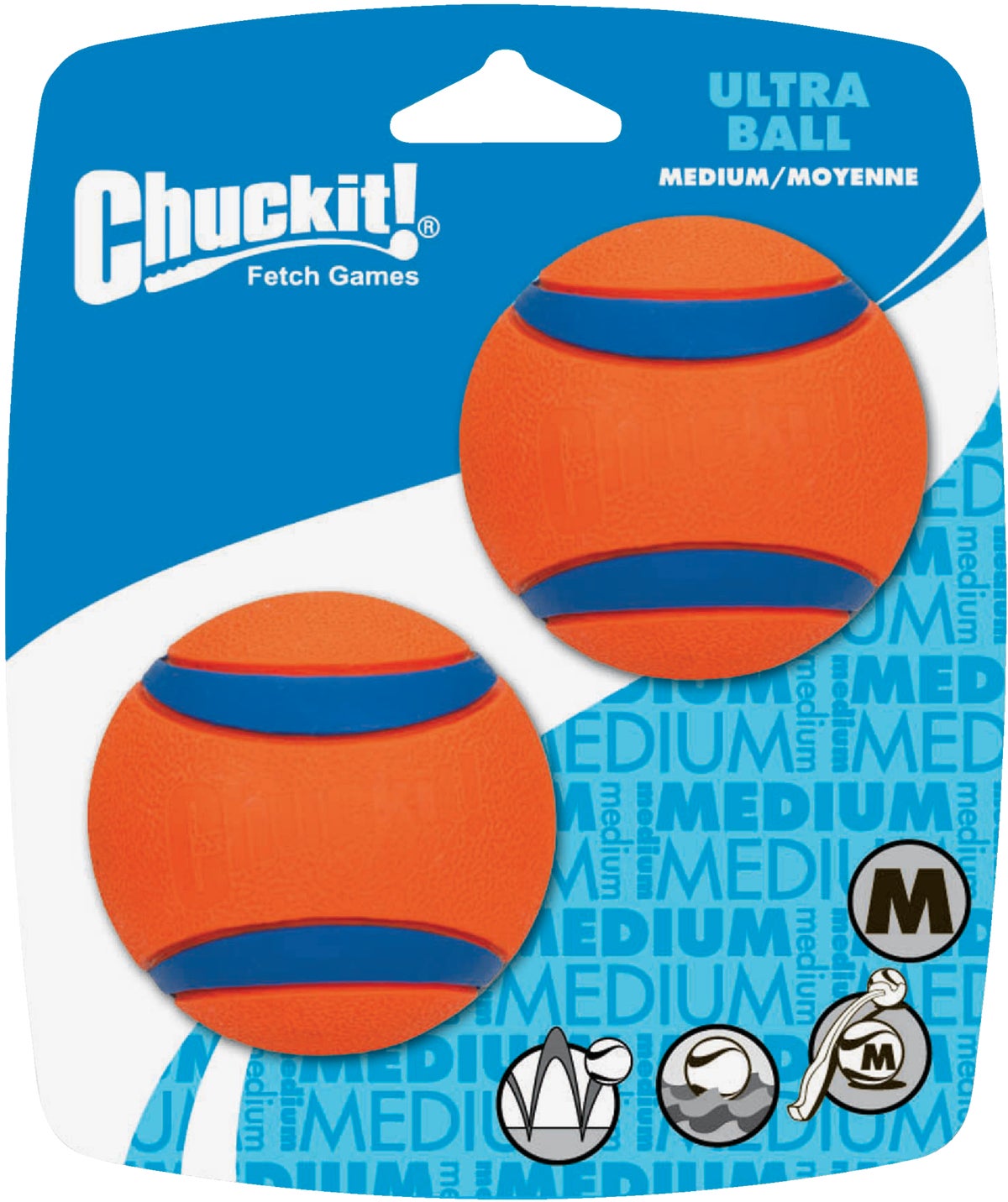 Petmate Chuckit Ultra Ball Dog Toy Red