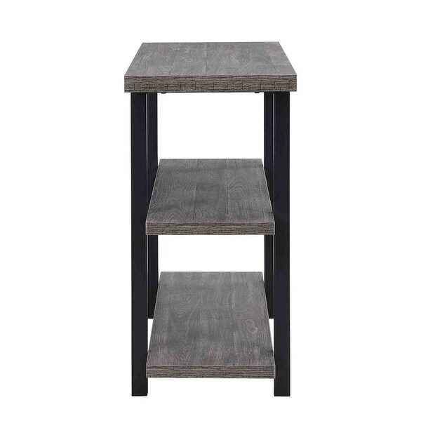 Grondin Retro Farmhouse Style 3-Tier Console Table