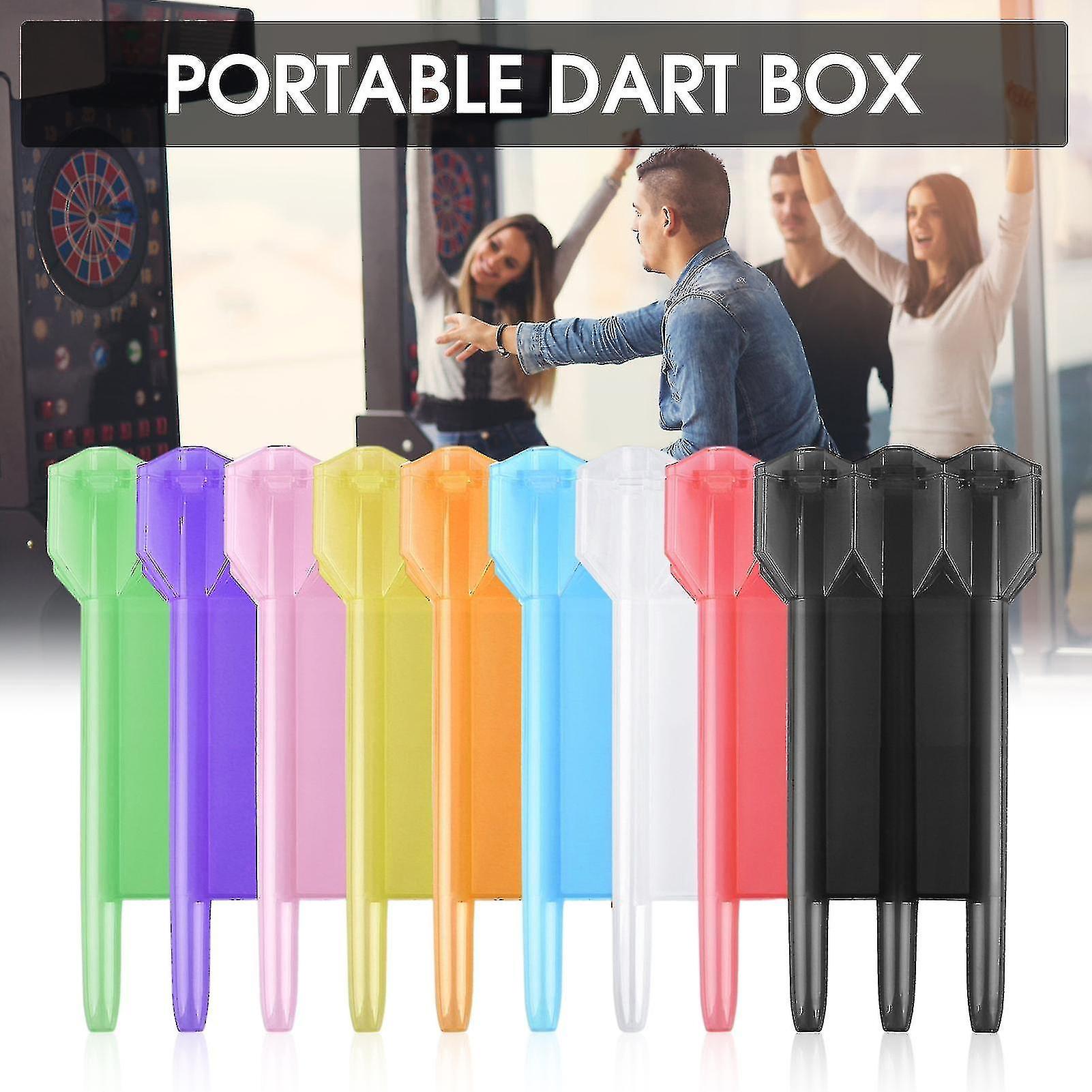 Universal Dart Protection Case Transparent Convenient Carrying Portable Dart Storage Box Dart Accessories