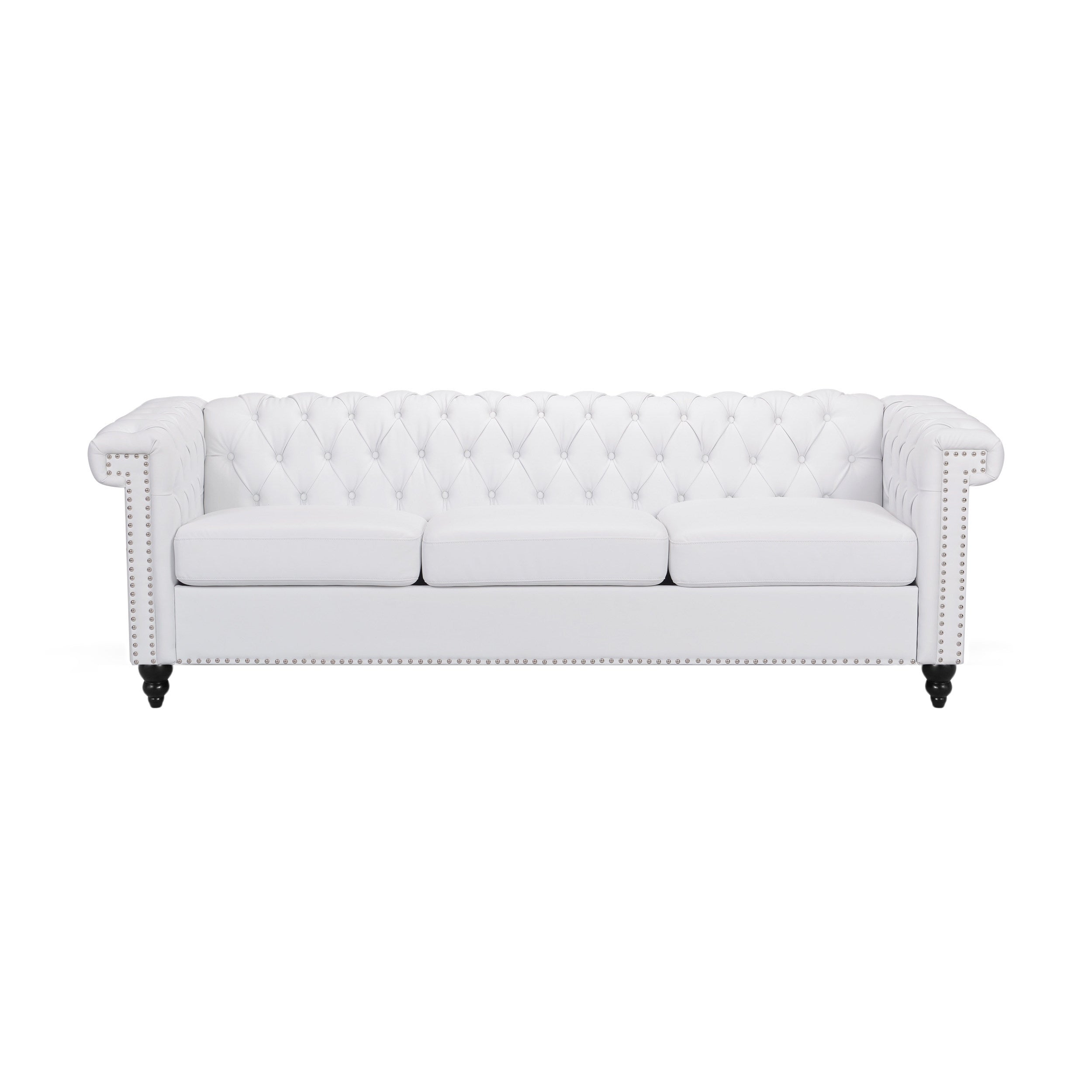 Zyiere Tufted Chesterfield 3 Seater Sofa