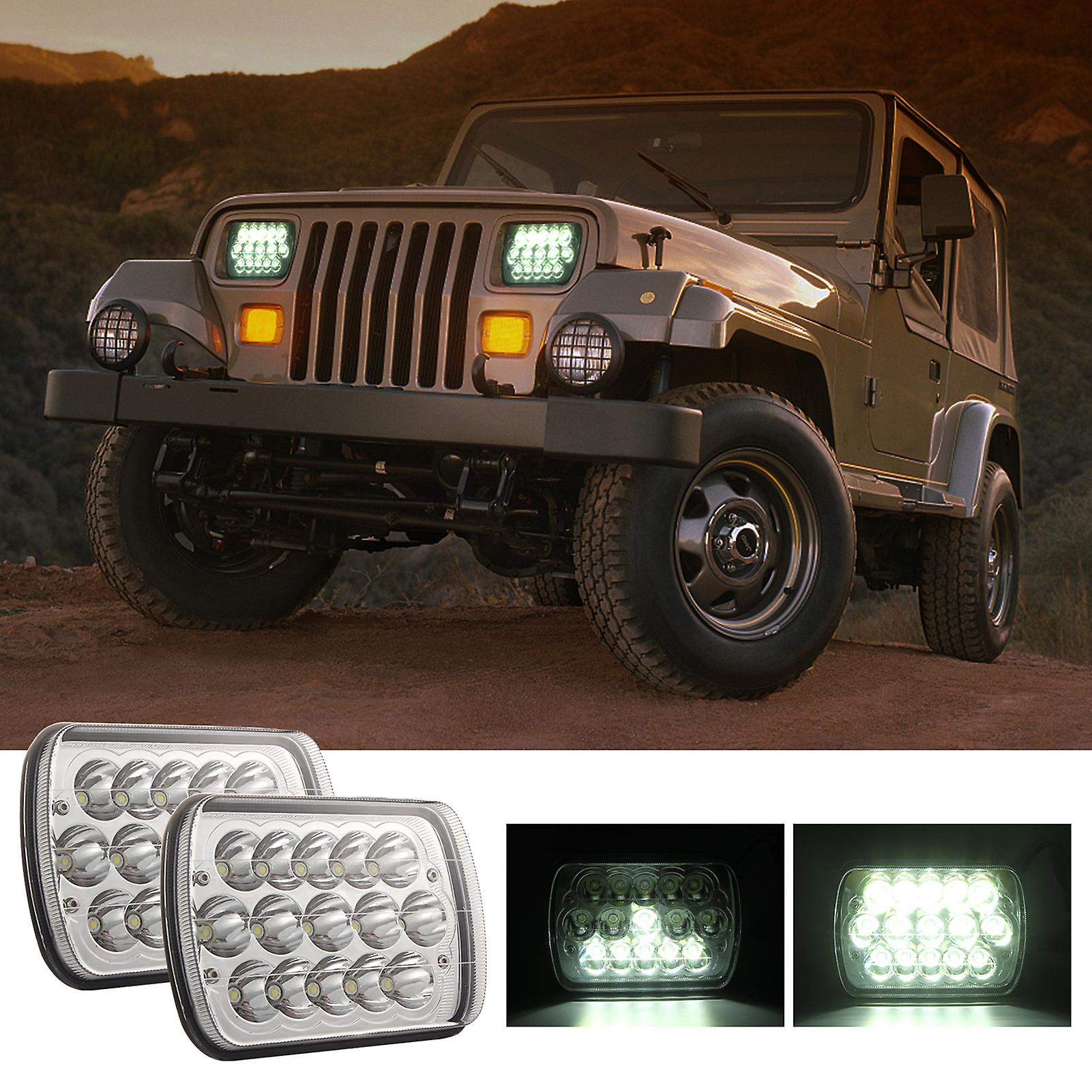 7 Inch 300w Led Light Bar Led Work Light Spot Flood Combo Led Bar Off Road Lights Driving Lights Led Fog Light Black