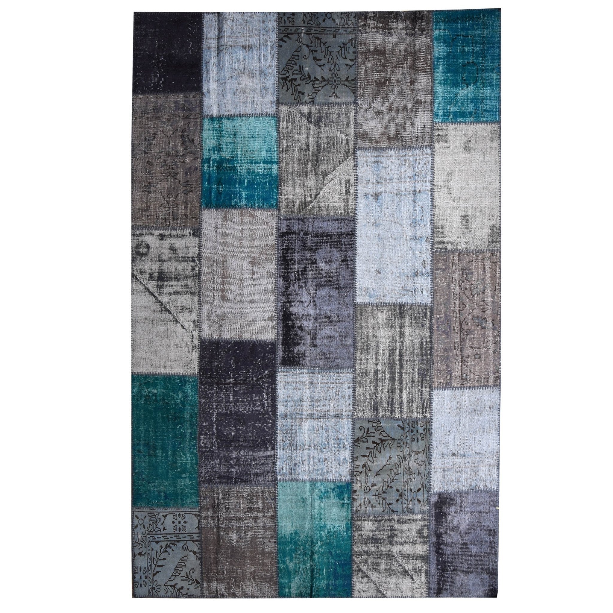 Hali Handmade Patchwork Over Dyed Rug 450X250 Cm Pw032