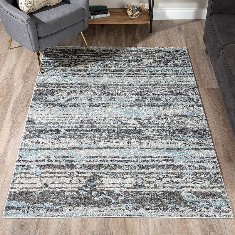 Addison Blair Distressed Stripe Rug