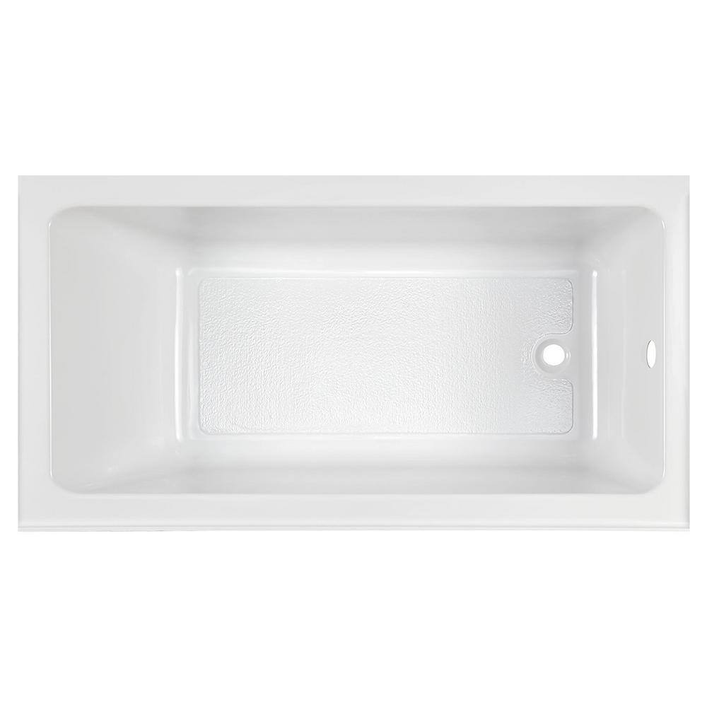 American Standard Studio 60 in. x 32 in. Soaking Bathtub with Right Hand Drain in White 2574102.020