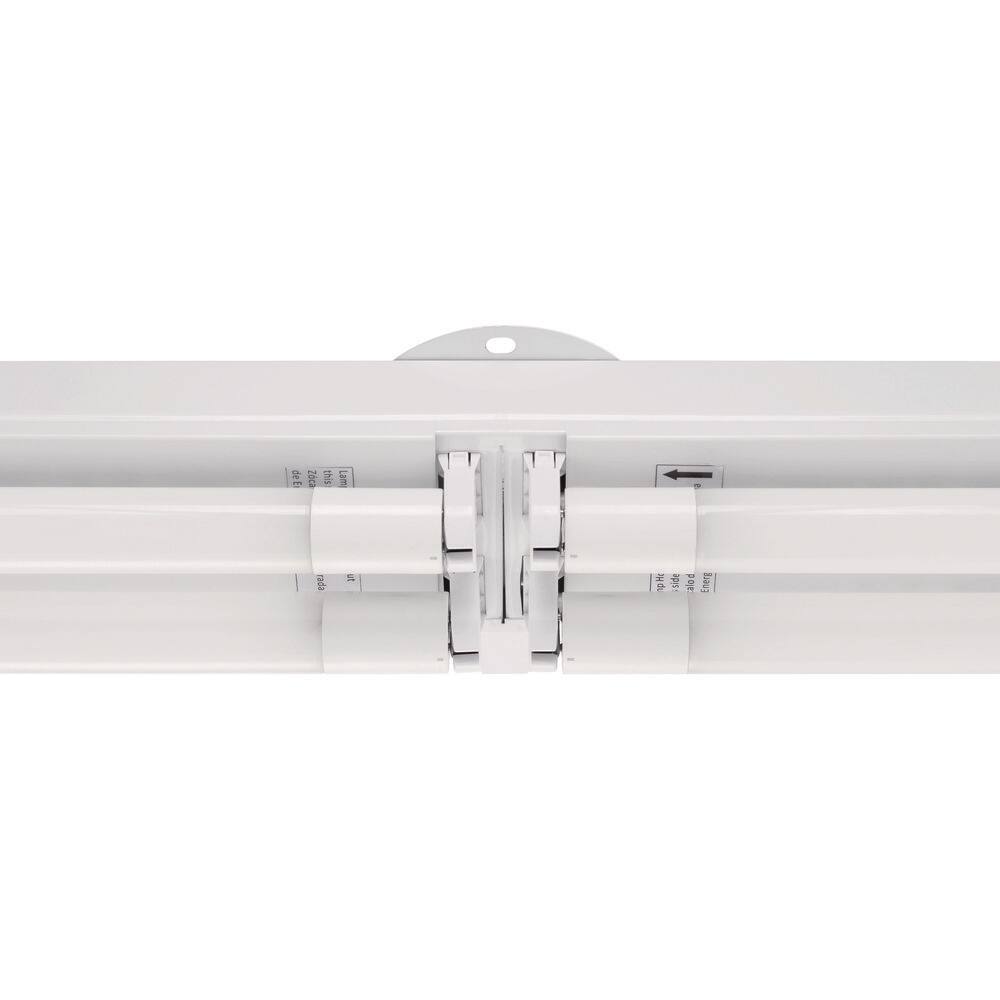 EnviroLite 8 ft. 56-Watt T8 LED Tube White Strip Light Fixture 5000K 7200 Lumens ST804T81850