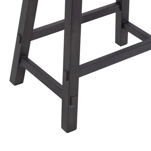 Creations Multi 24 Inch Sawhorse Counter Stool - Slate