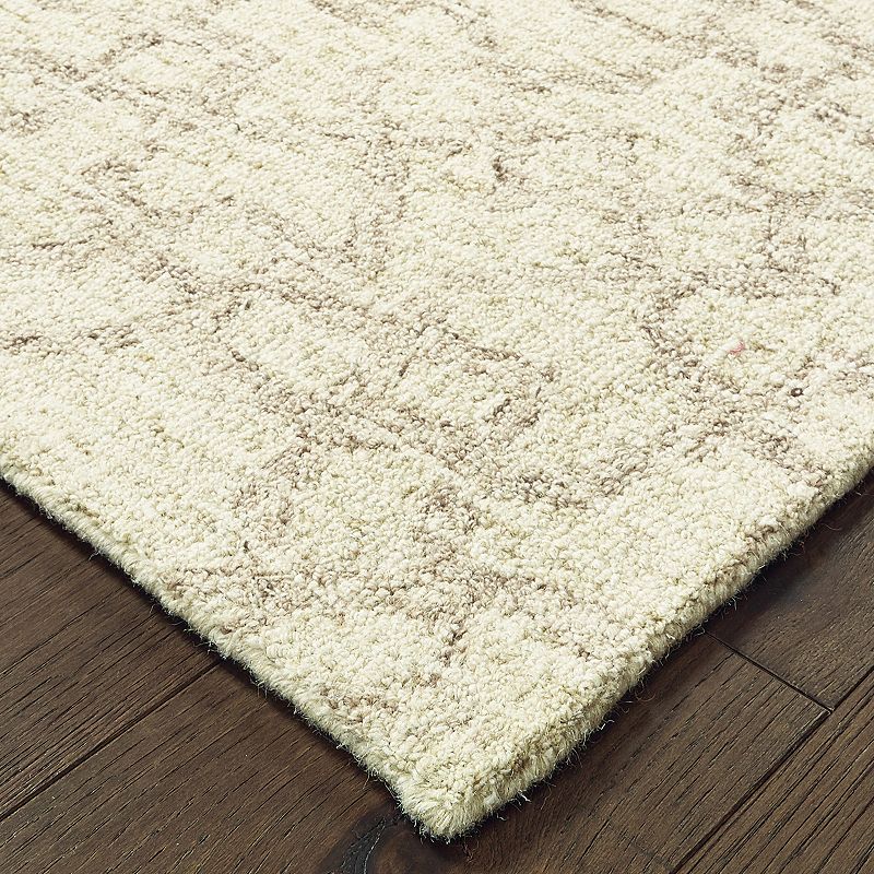 StyleHaven Tori Faded Geometric Lattice Rug