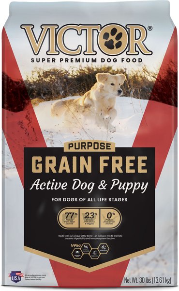 VICTOR Purpose Active Dog and Puppy Formula Grain-Free Dry Dog Food