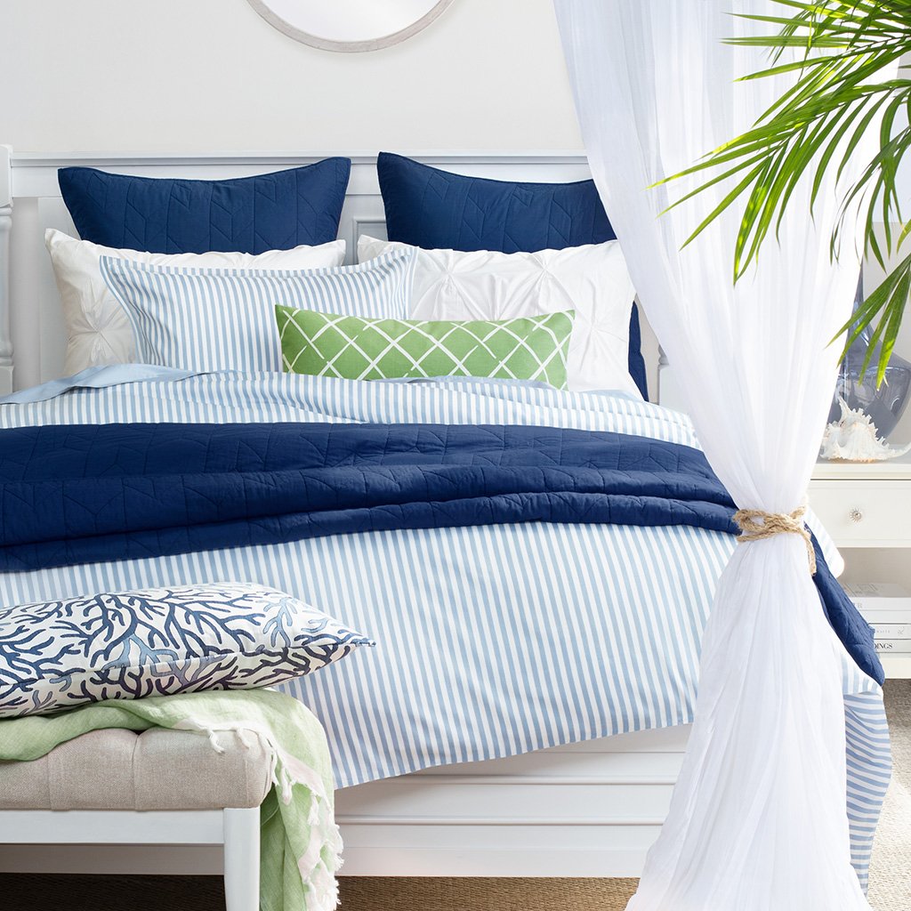 French Blue Larkin Duvet Cover