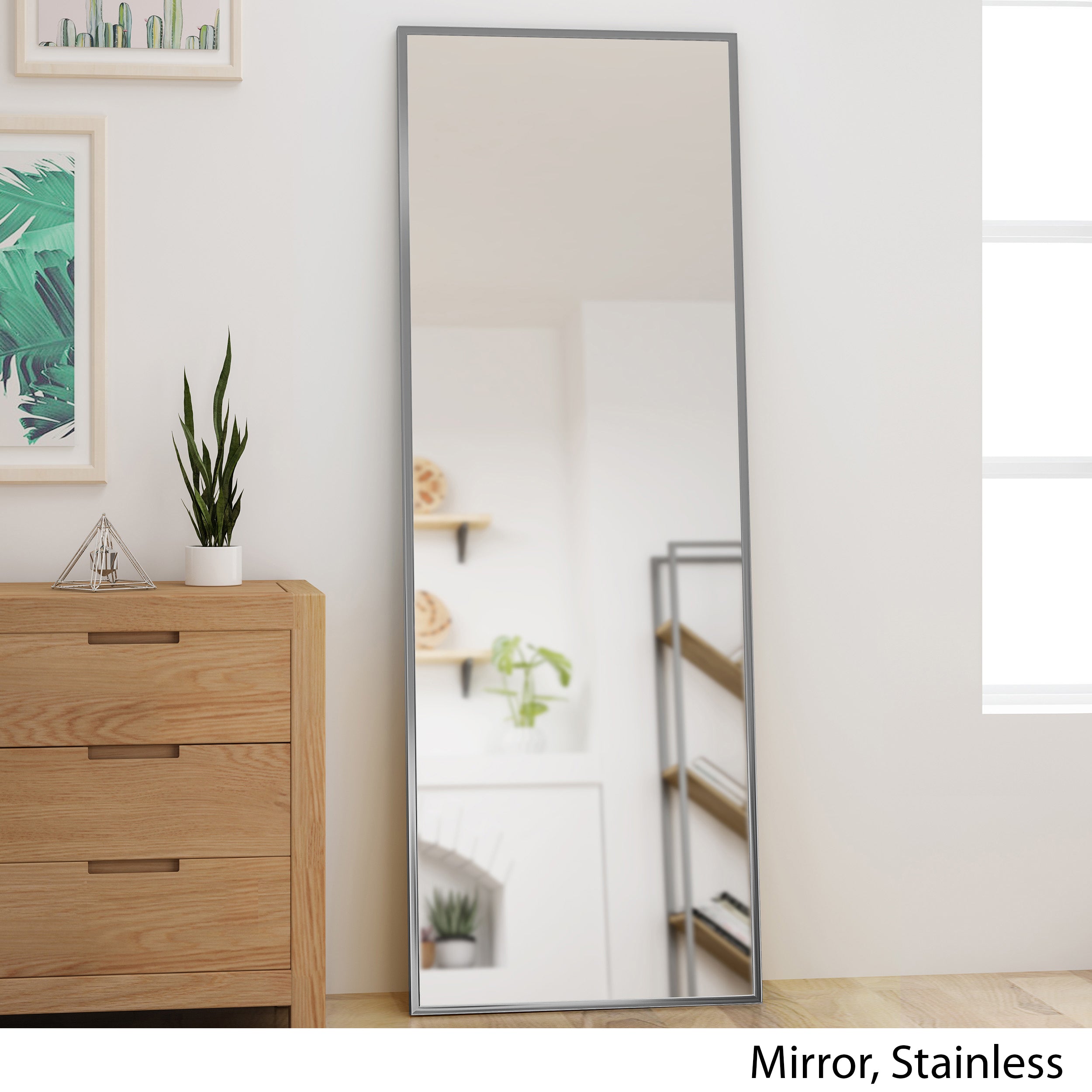 Louise Modern Rectangular Standing Mirror