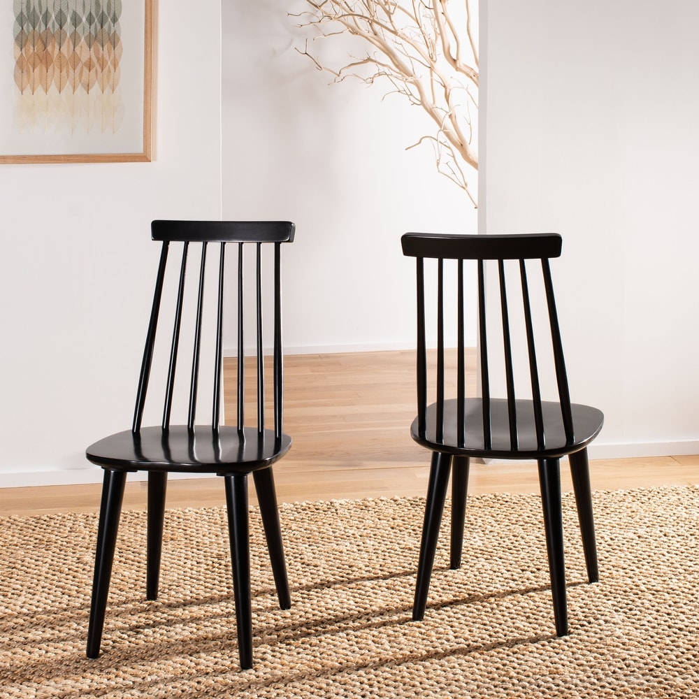 SAFAVIEH Burris Spindle Back Side Chair (Set of 2)   17.3\