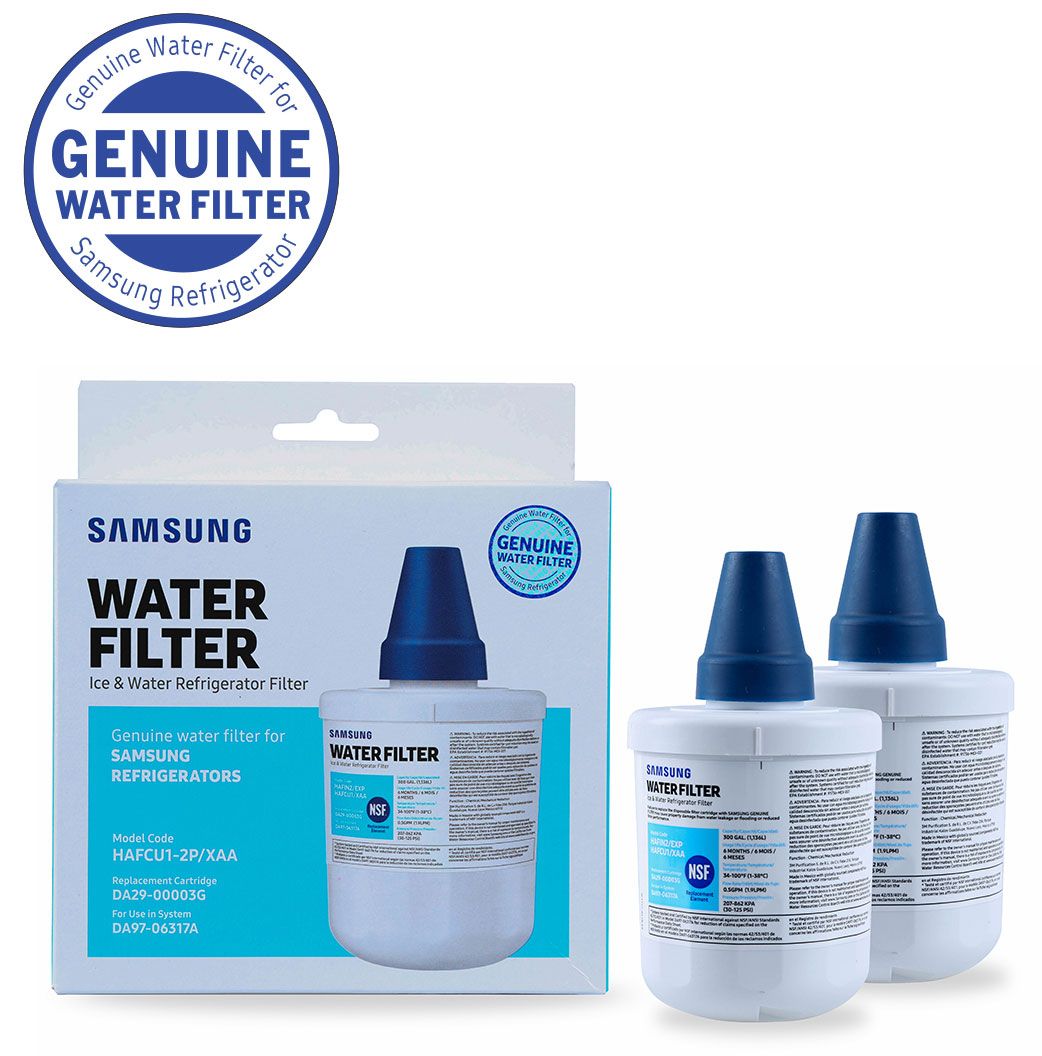  2-Pack Refrigerator Water Filter