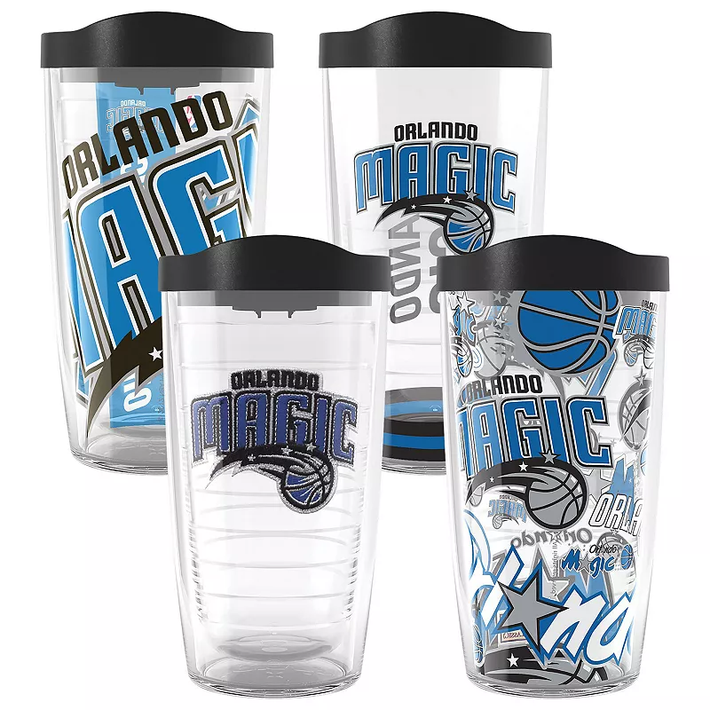 Tervis Orlando Magic Four-Pack 16oz. Classic Tumbler Set