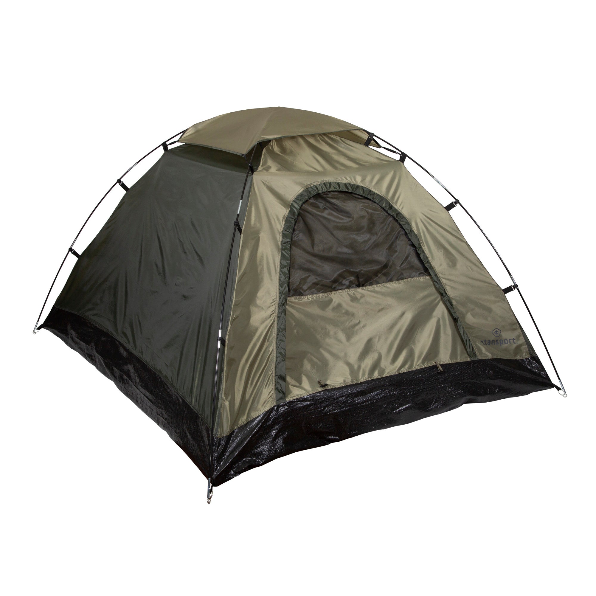 Stansport Hunter Buddy 2-Person Tent - Forest/Tan