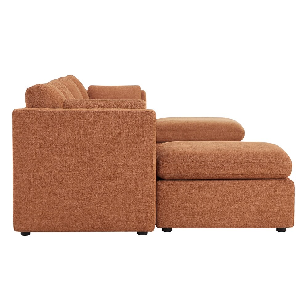 Celia Oversized Modular Sectional Fabric Sofa Set